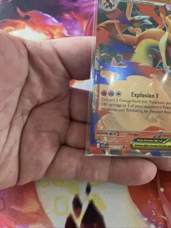 Mega Charizard Y ex 022/217 Double Rare Ascended Heroes Pokemon Near Mint - Image 3