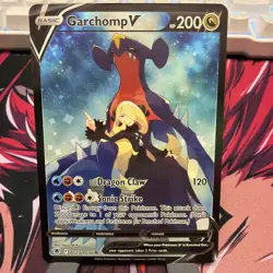 Pokemon TCG Garchomp v Holo Ultra Rare Card Astral Radiance TG23/TG30 (NM) - Image 1