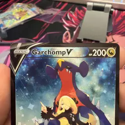Pokemon TCG Garchomp v Holo Ultra Rare Card Astral Radiance TG23/TG30 (NM) - Image 2