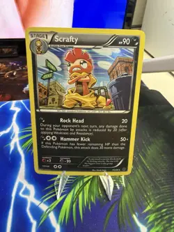 Pokemon TCG Card 2012 Next Destinies - Scrafty 74/99 - Image 1