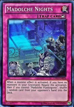 Madolche Nights - LTGY-EN076 Super Rare 1st Edition YuGiOh TCG Card - Image 1