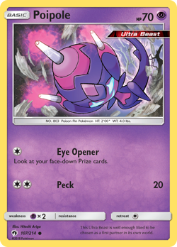 Poipole 107/214 Common | Lost Thunder | Pokemon Card - Image 1
