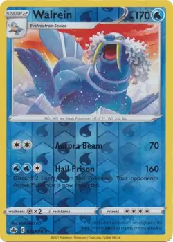 Walrein 39/198 Reverse Holo | Chilling Reign | Pokemon Card - Image 1