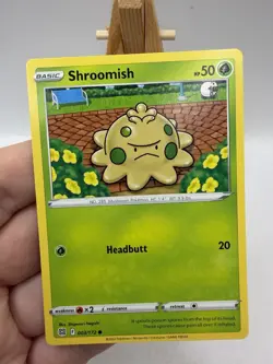 Shroomish 003/172 Brilliant Stars Common Pokemon Card Near Mint - Image 3