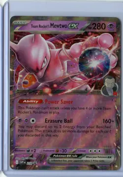 Pokemon Team Rocket's Mewtwo EX Black Star Promo 2025 SVP216 NM - Image 1