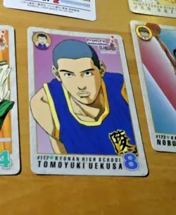 SLAM DUNK PP CARDDASS TV ANIMATION CARD REG CARTE 117 MADE IN JAPAN 1994 NM - Image 1