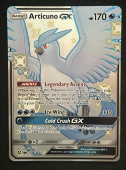 Articuno GX Hidden Fates Sv54/Sv94 Holo Full Art Pokemon Card In Nm Condition. - Image 1