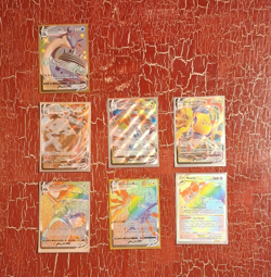 Pokemon TCG Silver Tempest 6-Card Holo Lot VMAX/VSTAR Lapras + More - Image 1