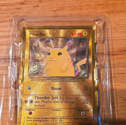 Pikachu Celebrations Promo Card (Metal Card) - Image 1