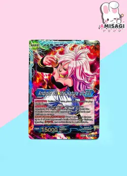 Dragon Ball Trading Card - Android 21, the Nature of Evil BT20-024 UC Foil Karte - Image 1