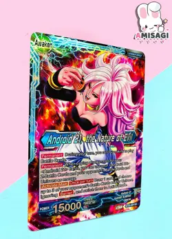 Dragon Ball Trading Card - Android 21, the Nature of Evil BT20-024 UC Foil Karte - Image 2