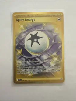 Pokemon Card TCG - Spiky Energy 190/159 - Journey Together - Hyper Rare - NM - Image 1