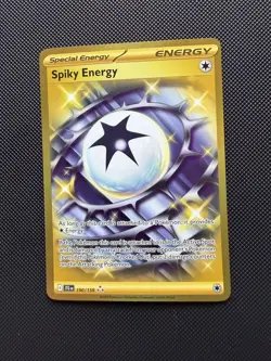 Pokemon Card TCG - Spiky Energy 190/159 - Journey Together - Hyper Rare - NM - Image 1