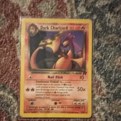 Pokemon TCG Team Rocket Holo Dark Blastoise & Dark Charizard 3/82 4/82 - Image 2