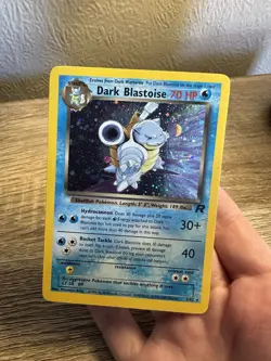Pokemon TCG Dark Blastoise Holo Card 3/82 Team Rocket Series Near Mint - Image 1