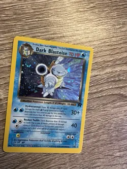 Pokemon TCG Dark Blastoise Holo Card 3/82 Team Rocket Series Near Mint - Image 4