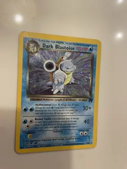 Pokemon TCG: Dark Blastoise 3/82 Holo Rare Team Rocket 1999 WOTC Pokemon Card - Image 2