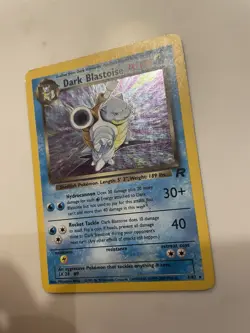 Pokemon TCG: Dark Blastoise 3/82 Holo Rare Team Rocket 1999 WOTC Pokemon Card - Image 3