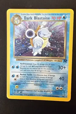 pokemon tcg Dark Raichu & Dark Blastoise 4,83 & 3/82 Team Rocket Holo Bundle - Image 4