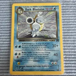 Pokemon TCG Dark Blastoise 3/82 - Team Rocket - LP - Image 1
