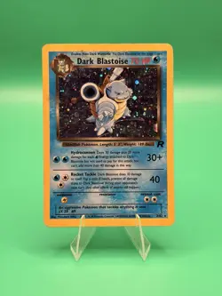 Pokemon Dark Blastoise Holo 3/82 Team Rocket TCG Card - Image 1