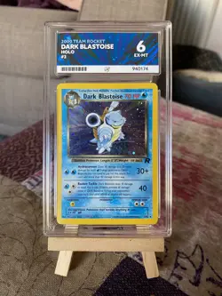 Dark Blastoise 3/82 | Team Rocket | ACE 6 | Holo Rare | WOTC | Pokemon TCG - Image 1