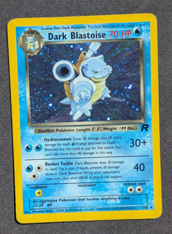 Pokemon TCG Dark Blastoise 3/82 - Team Rocket Holo Rare WOTC Card MP - Image 1