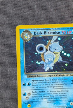 Pokemon TCG Dark Blastoise 3/82 - Team Rocket Holo Rare WOTC Card MP - Image 2