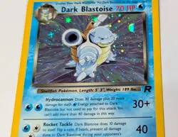 Pokemon TCG Dark Blastoise Team Rocket Holo Card 3/82 - Image 5