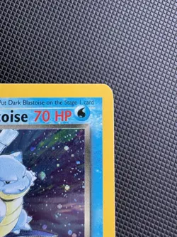 Pokemon TCG Dark Blastoise 3/82 Team Rocket Holo Rare Wizards 1999 English - Image 3