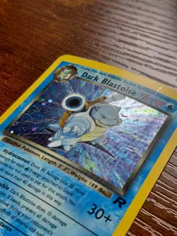 Pokemon TCG Dark Blastoise Holo Card 3/82 Team Rocket Series HP - Image 2