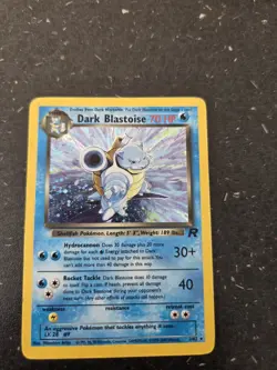 Pokemon TCG Dark Blastoise Holo Card 3/82 Team Rocket Series - Image 3