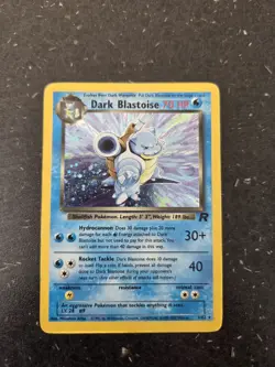 Pokemon TCG Dark Blastoise Holo Card 3/82 Team Rocket Series - Image 4