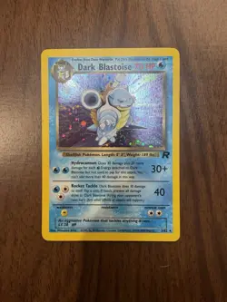 Pokemon TCG Holo Dark Blastoise Team Rocket 3/82 - Image 1