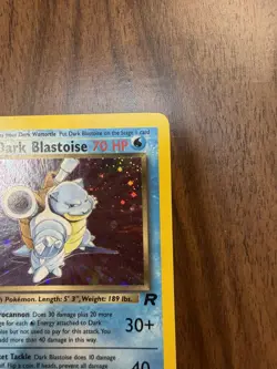 Pokemon TCG Holo Dark Blastoise Team Rocket 3/82 - Image 4