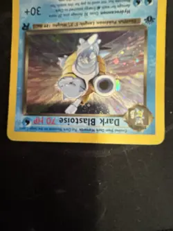 Pokemon TCG Dark Blastoise 1st Edition Holo Card 3/82 Team Rocket Series MP - Image 4