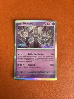 Pokemon TCG Mewtwo #150 S&V 151 Holo Mint Condition - Image 1