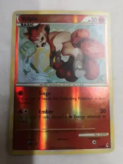 Pokemon 2011 Reverse Holo Vulpix 75/95 - Image 1