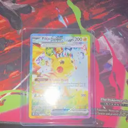 Pikachu ex 238/191 SV08 Surging Sparks Special Illustration Rare Holo Full Art - Image 3