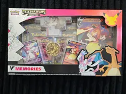 Pokemon Celebrations V Memories Collection Box 25th Anniversary Factory Sealed - Image 1