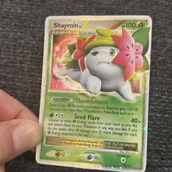 Pokemon TCG Shaymin LV.X Platinum Ultra Rare 126/127 LP/MP - Image 4