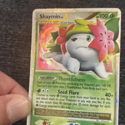 Pokemon TCG Shaymin LV.X Platinum Ultra Rare 126/127 LP/MP - Image 5