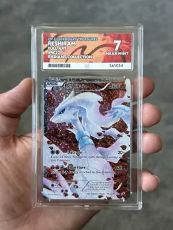 Pokemon Reshiram RC22/RC25 Full Art Legendary Treasures ACE 7 - Image 3