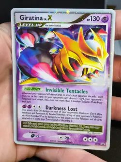 Pokemon Giratina Lv. X Holo NM DP38 Swirl Black Star Promo Near Mint 2009 - Image 1