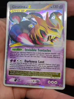 Pokemon Giratina Lv. X Holo NM DP38 Swirl Black Star Promo Near Mint 2009 - Image 4