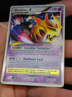 Pokemon Giratina Lv. X Holo NM DP38 Swirl Black Star Promo Near Mint 2009 - Image 5