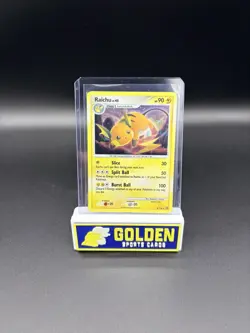 2008 Pokemon Raichu Stormfront 8/100 Holo Rare LP - Image 1