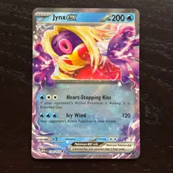 Jynx ex 124/165 Pokemon 151 Scarlet & Violet Double Rare Holo NM - Image 1