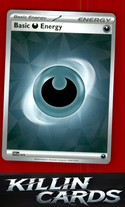 Basic Darkness Energy - 015 015 Pokemon Common SVE: Scarlet & Violet Energies Ca - Image 1