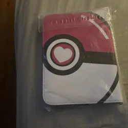 Pokemon Pokeball Binder Pink 400 Card Holder Trading Card Binder 50 Sleeves - Image 2